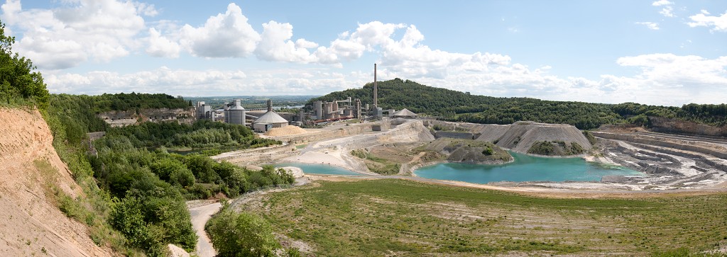 sint pietersberg limburg hdr landschap Fort Sint Pieter enci groeve Kasteelruine Lichtenberg kalksteen grotten mergel natuurmonumenten